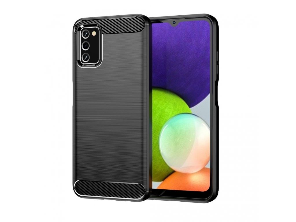 Pouzdro CARBON pro SAMSUNG Galaxy A41 černé