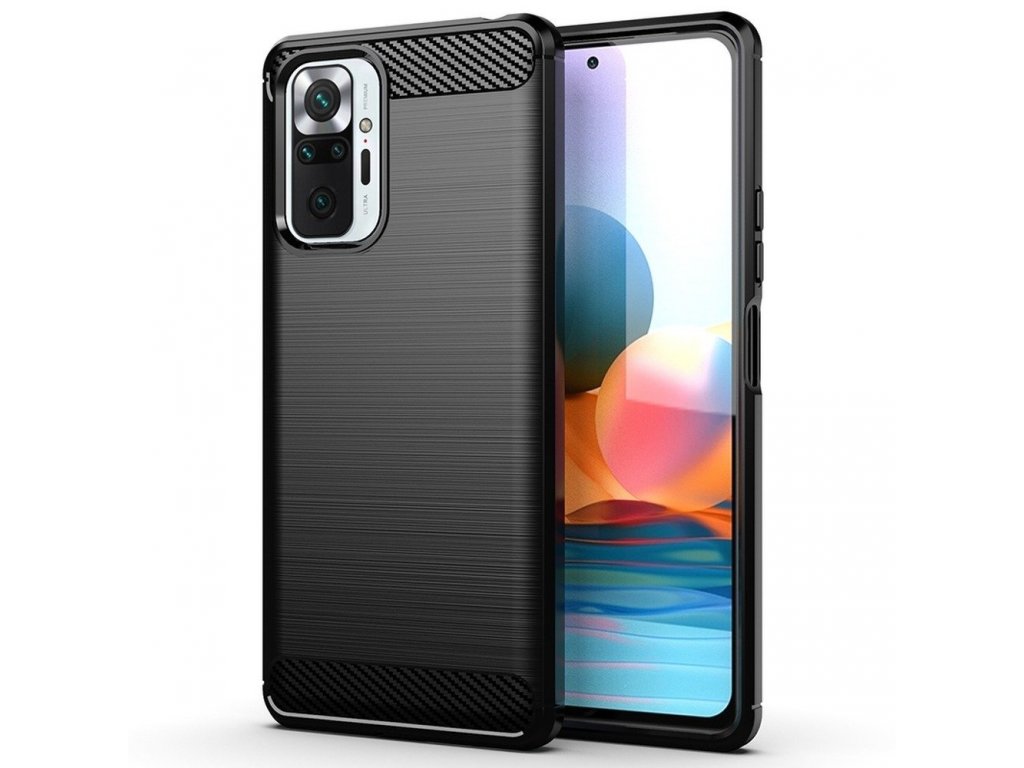 Pouzdro CARBON pro XIAOMI Redmi NOTE 11 černé