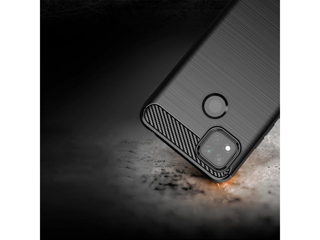 Pouzdro Carbon Xiaomi Redmi 9C černé