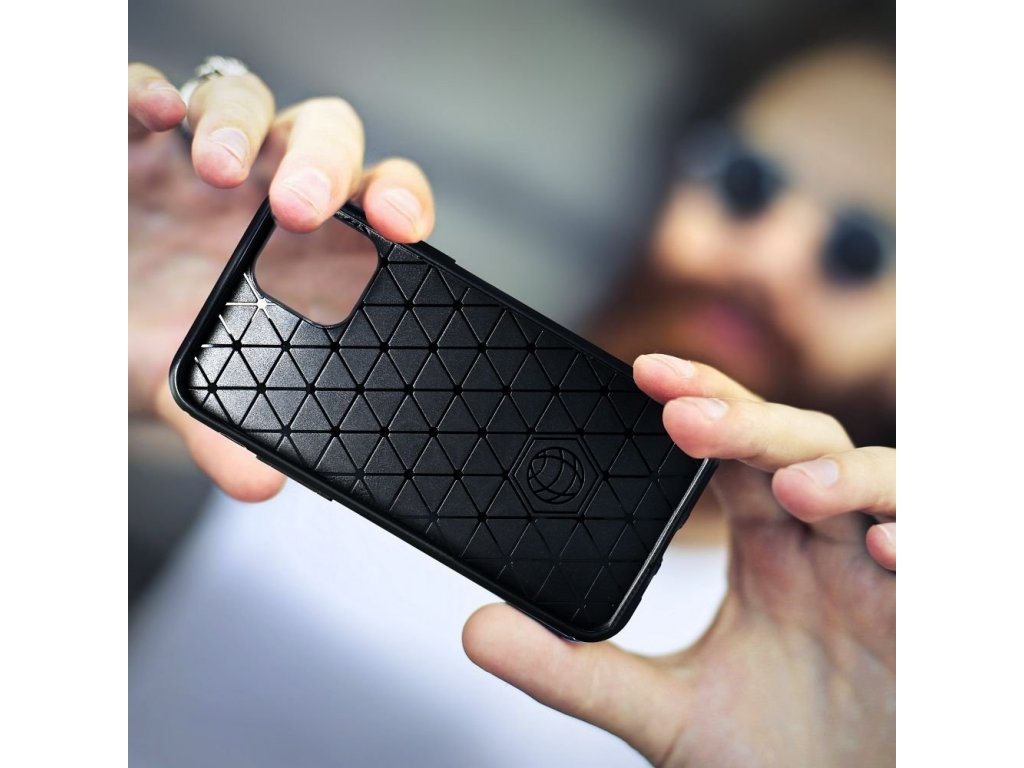 Pouzdro Carbon Xiaomi Redmi 9C černé