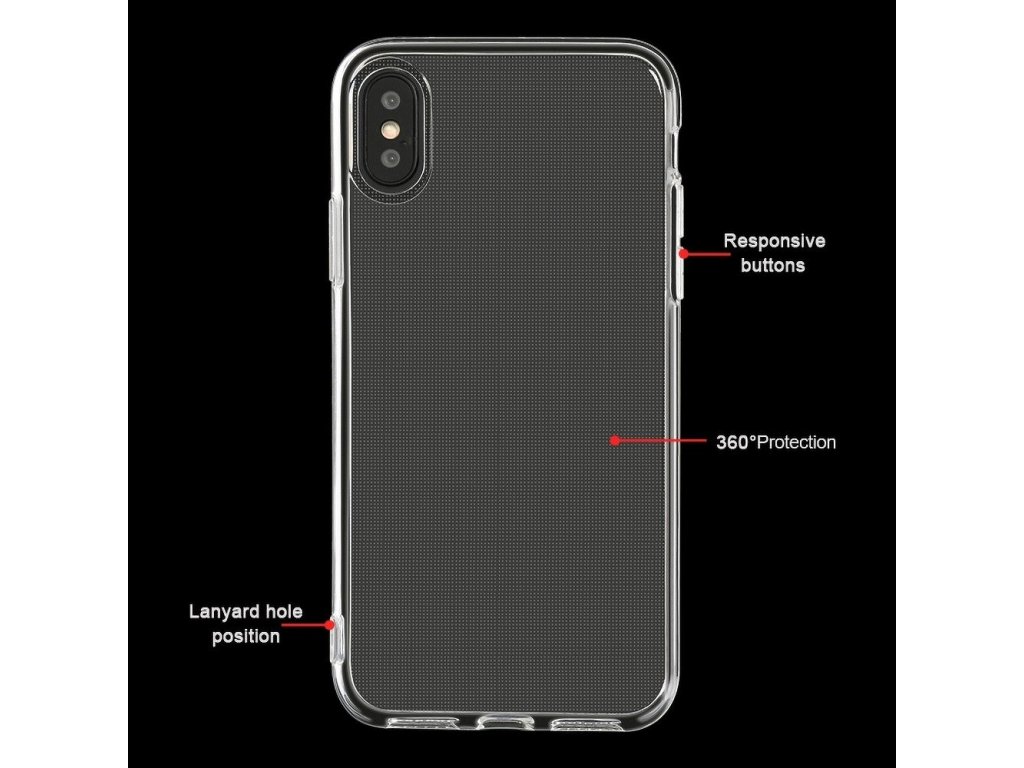 Pouzdro Clear Case 2mm Box iPhone 11