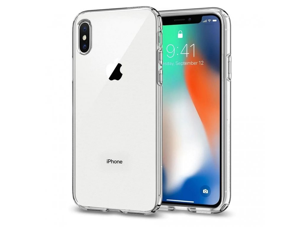 Pouzdro Clear Case 2mm Box iPhone X / XS