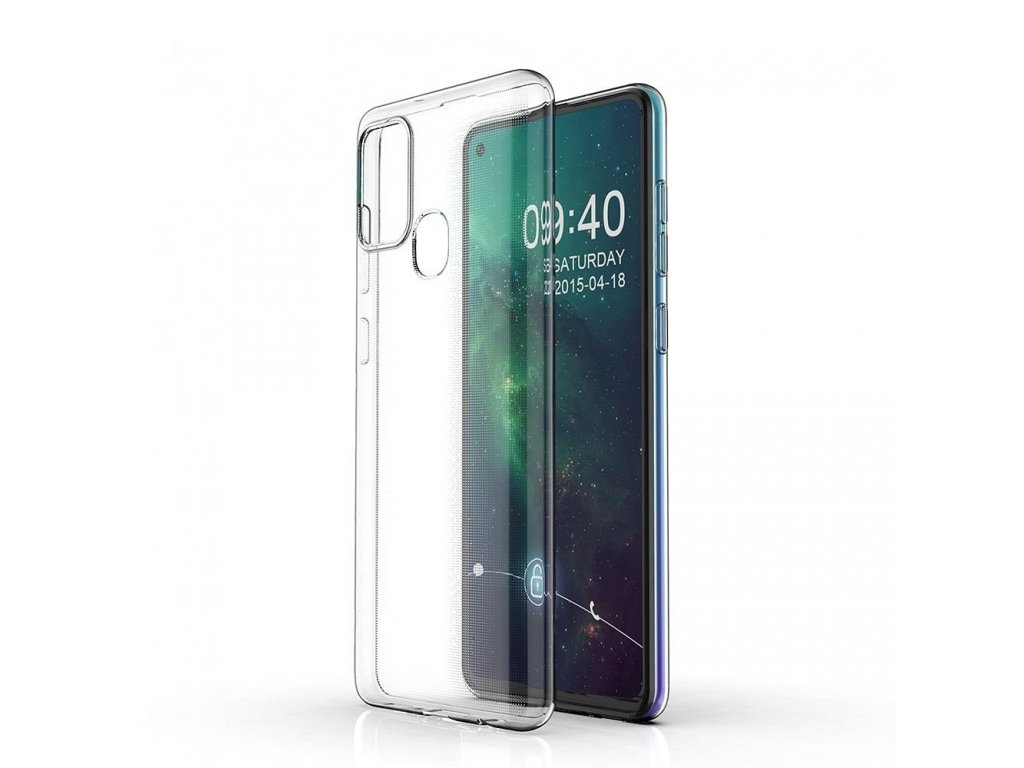 Pouzdro Clear Case 2mm Box Samsung Galaxy A21s