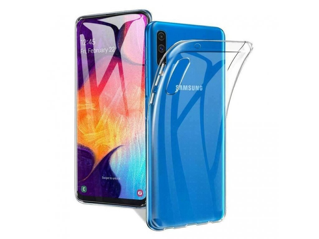 Pouzdro Clear Case 2mm Box Samsung Galaxy A70