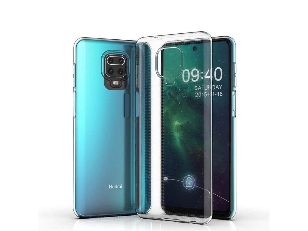 Pouzdro Clear Case 2mm Box Xiaomi Redmi Note 9S / 9 Pro