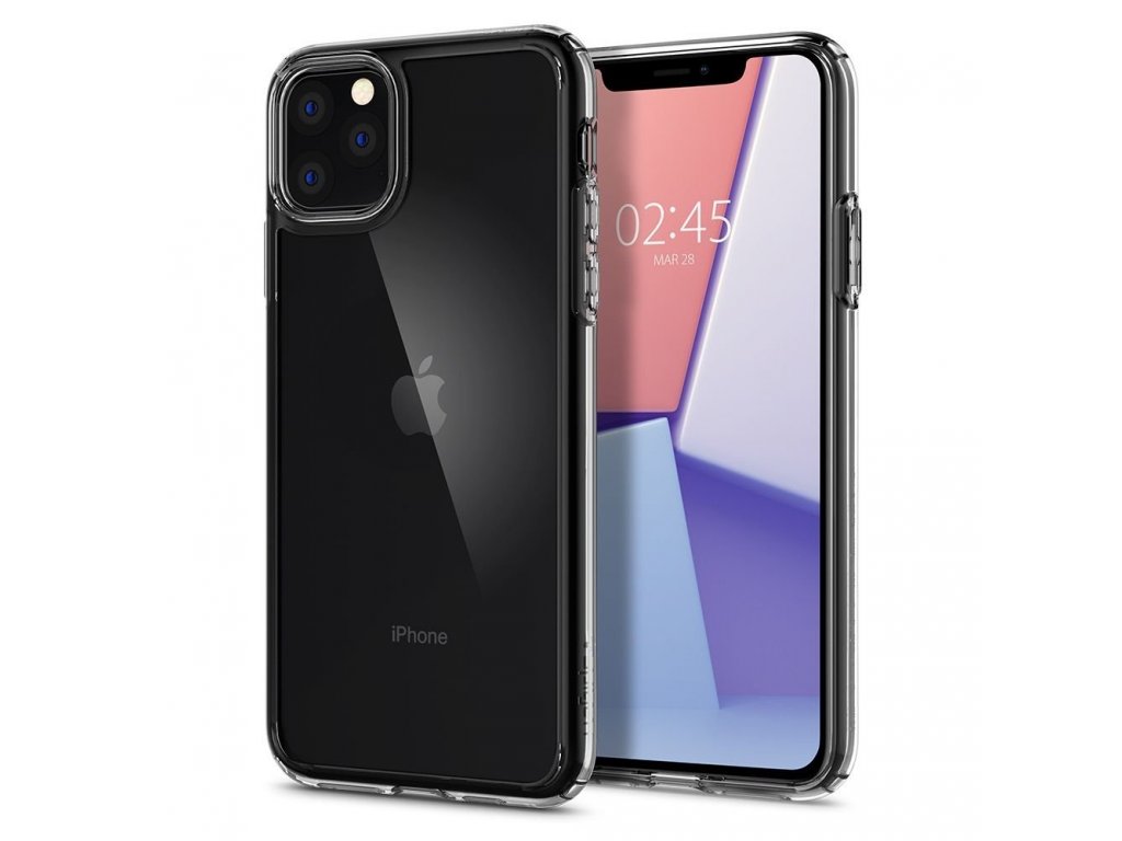 Pouzdro Crystal Hybrid iPhone 11 Pro Max průsvitné