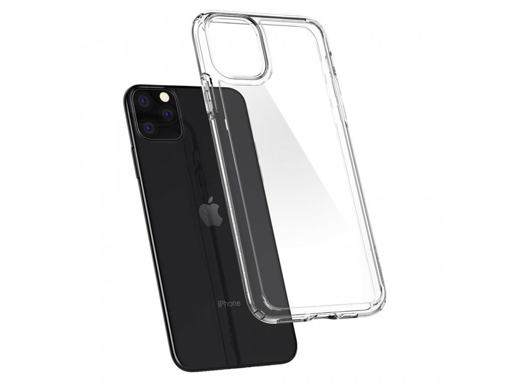 Pouzdro Crystal Hybrid iPhone 11 Pro Max průsvitné