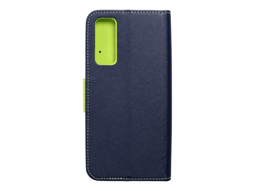 Pouzdro Fancy Book pro HUAWEI P Smart 2021 navy blue/lime