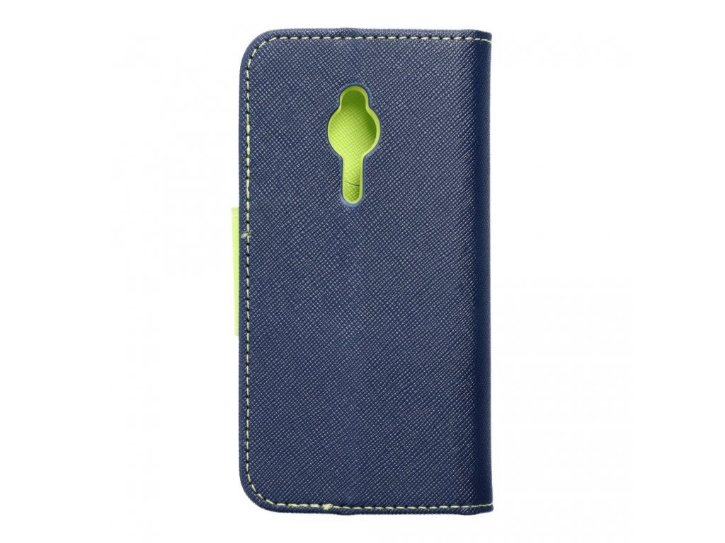 Pouzdro Fancy Book pro NOKIA 230 - navy blue / lime