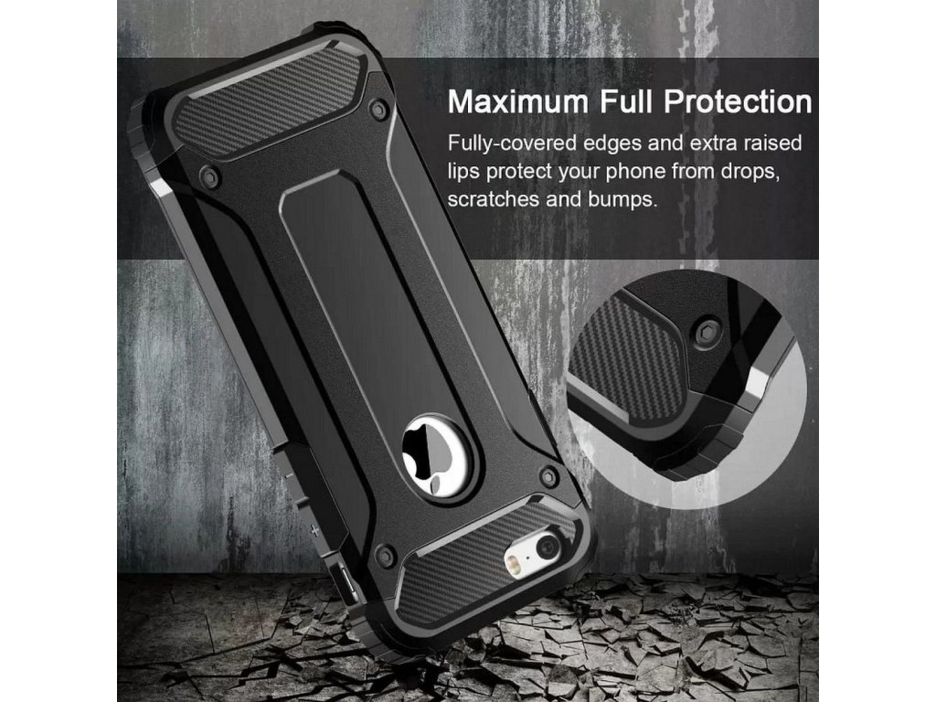 Pouzdro Forcell ARMOR pro IPHONE 6/6S černé