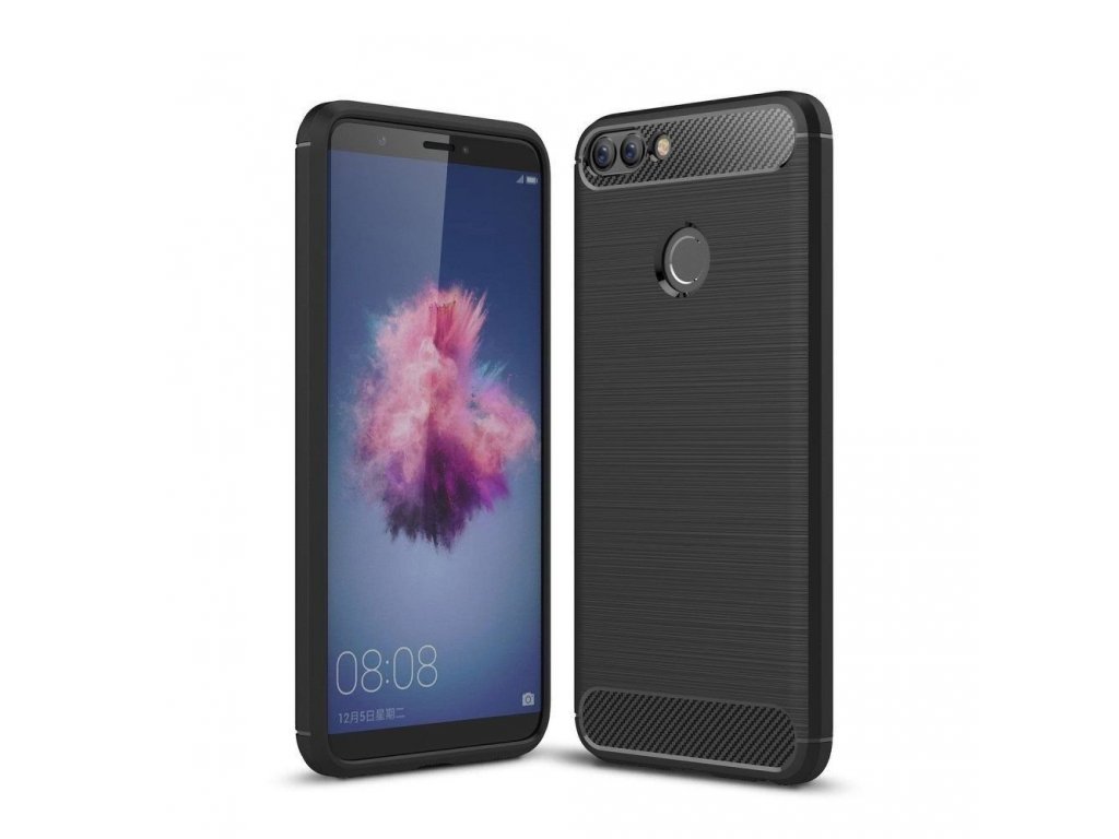 Pouzdro Forcell CARBON pro HUAWEI P Smart černé