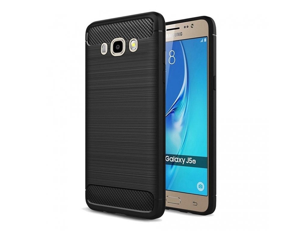 Pouzdro Forcell CARBON pro SAMSUNG Galaxy J5 černé