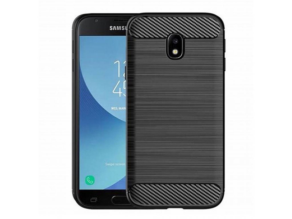 Pouzdro Forcell CARBON pro SAMSUNG Galaxy J7 2016 černé