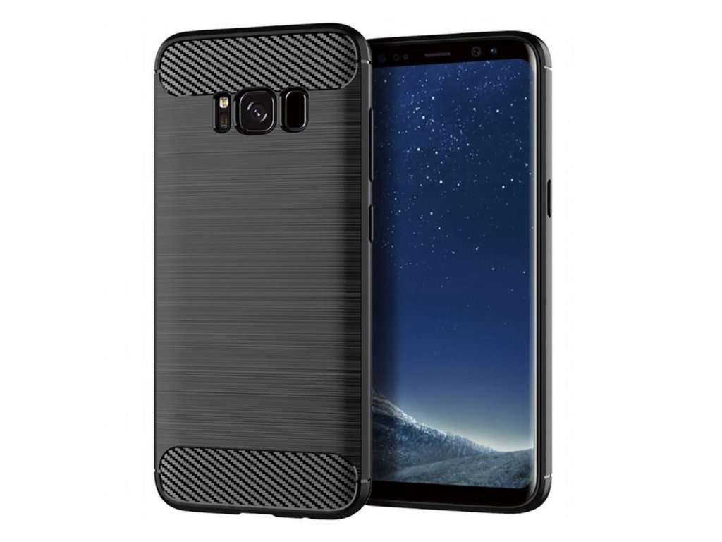 Pouzdro Forcell CARBON pro SAMSUNG Galaxy S8 černé