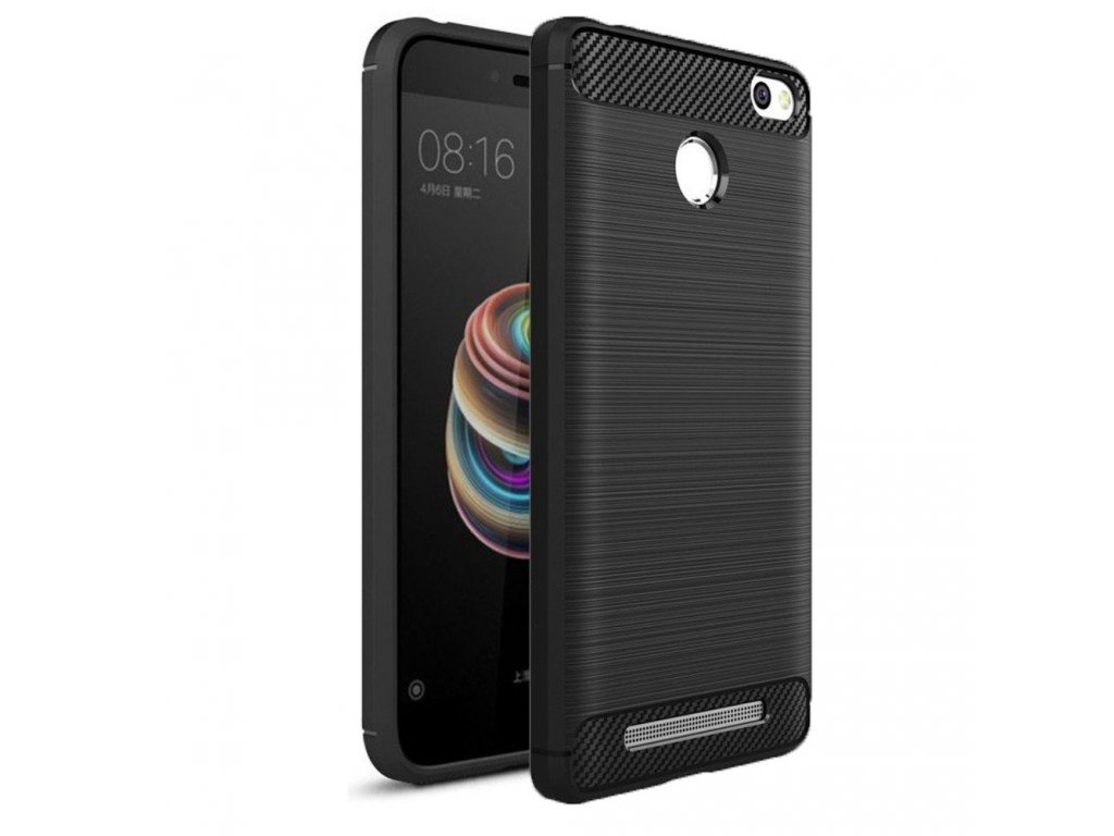 Pouzdro Forcell CARBON pro XIAOMI Redmi 5A černé