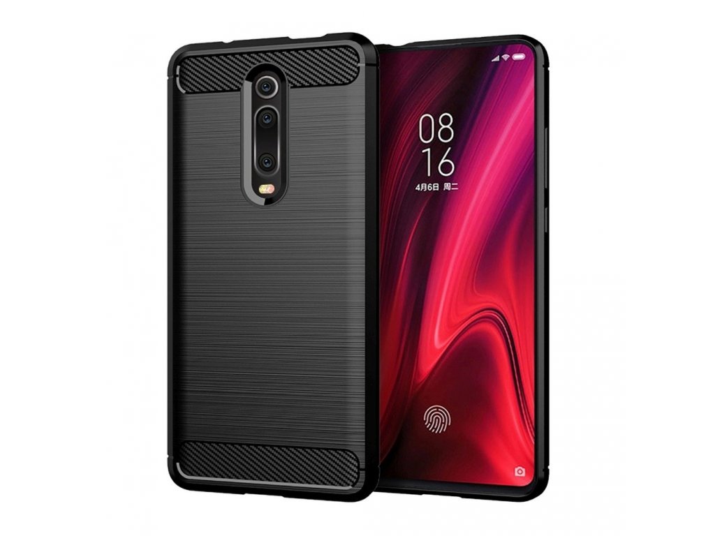 Pouzdro Forcell CARBON pro XIAOMI Redmi 9T / Poco M3 černé