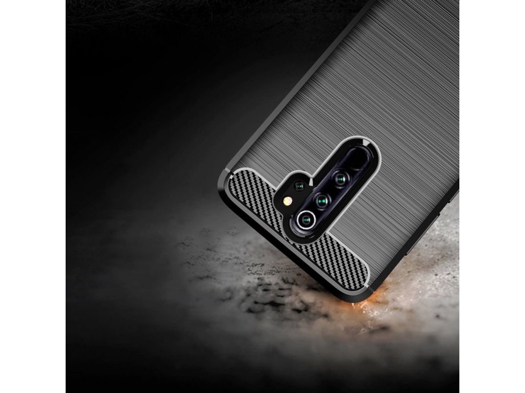 Pouzdro Forcell CARBON pro XIAOMI Redmi NOTE 8 PRO černé