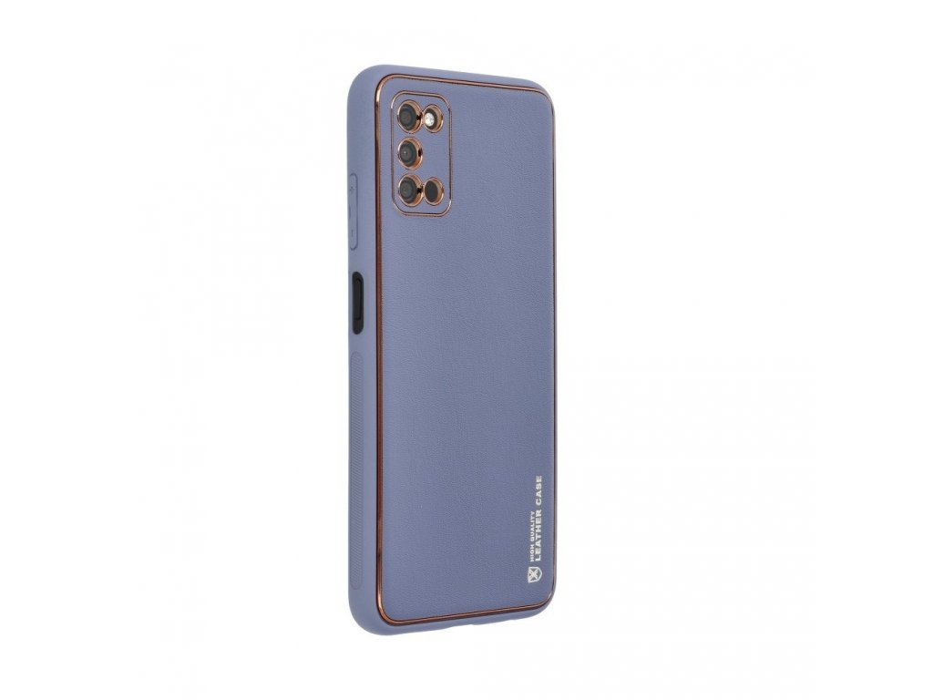 Pouzdro Forcell LEATHER pro SAMSUNG Galaxy A03S modré