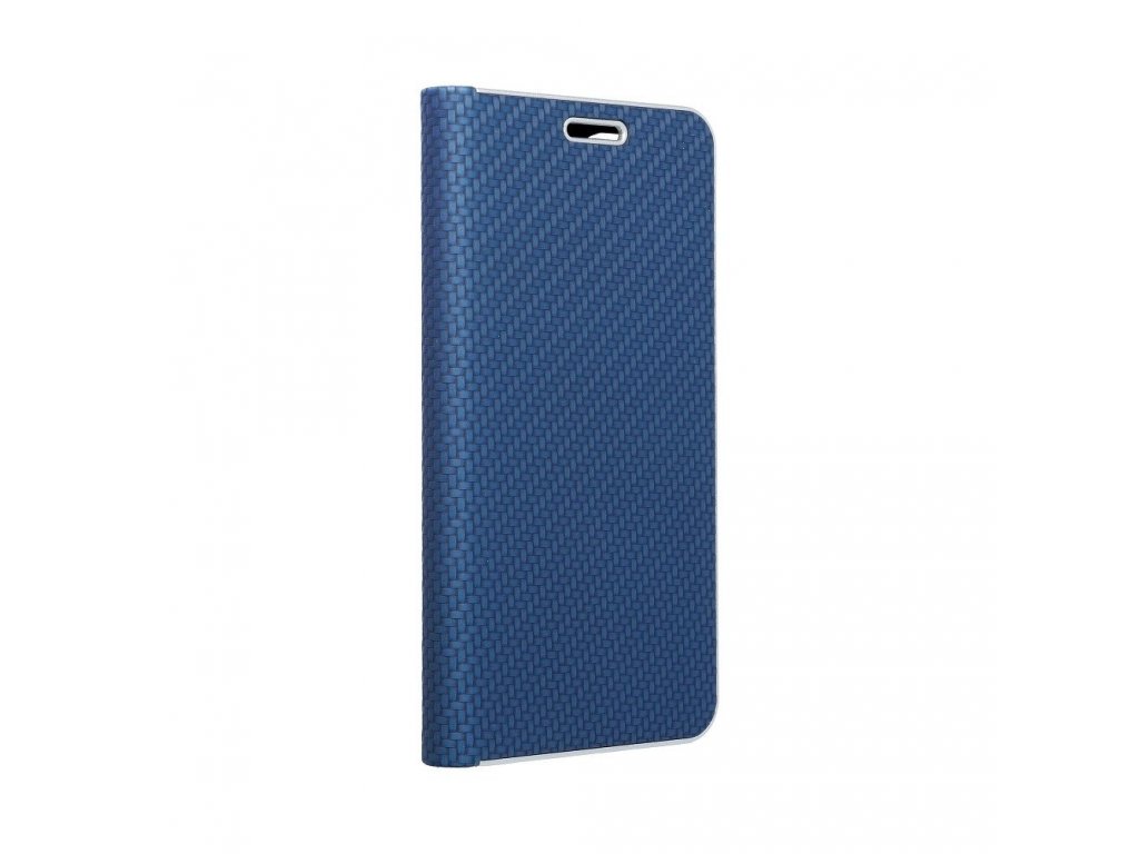 Pouzdro Forcell LUNA Book Carbon pro SAMSUNG Galaxy Xcover 4 / 4S  modré