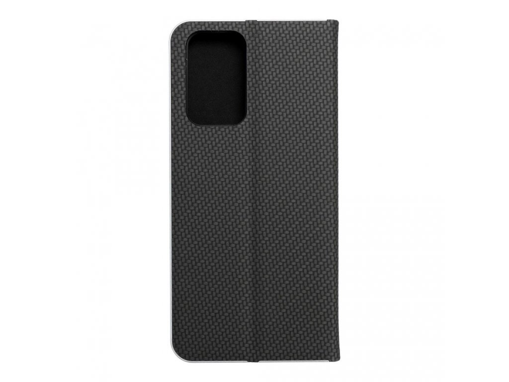 Pouzdro Forcell LUNA Book Carbon pro XIAOMI Redmi NOTE 10 Pro černé