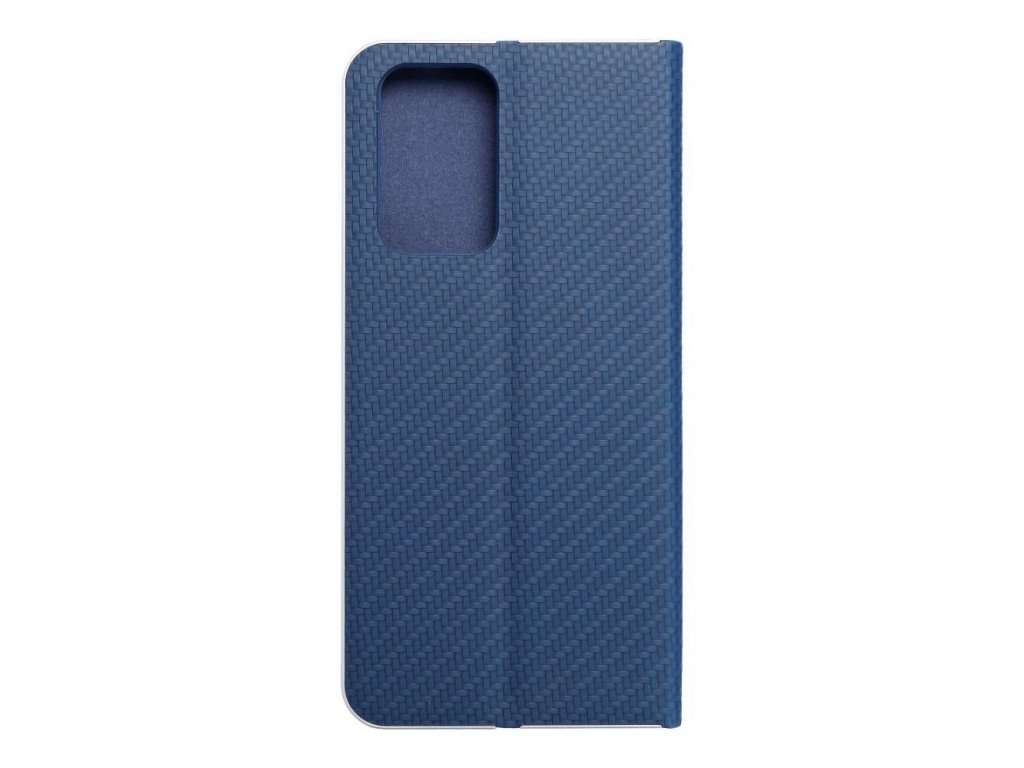 Pouzdro Forcell LUNA Book Carbon pro XIAOMI Redmi NOTE 10 Pro modré