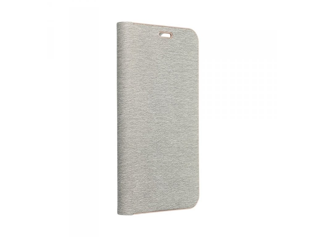 Pouzdro Forcell LUNA Book Gold pro XIAOMI Redmi 10C stříbrné