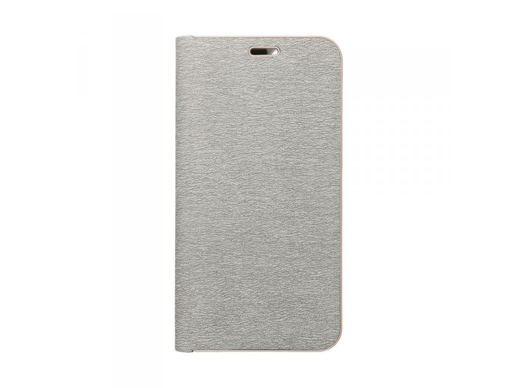 Pouzdro Forcell LUNA Book Gold pro XIAOMI Redmi 10C stříbrné