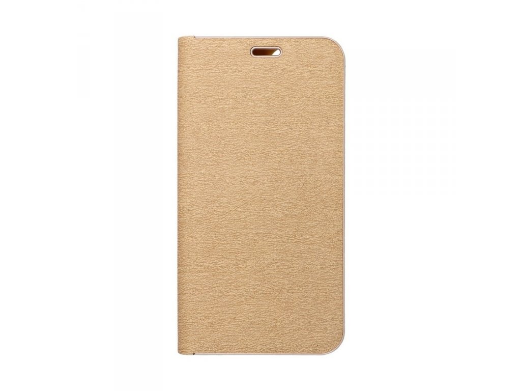 Pouzdro Forcell LUNA Book Gold pro XIAOMI Redmi 10C zlaté