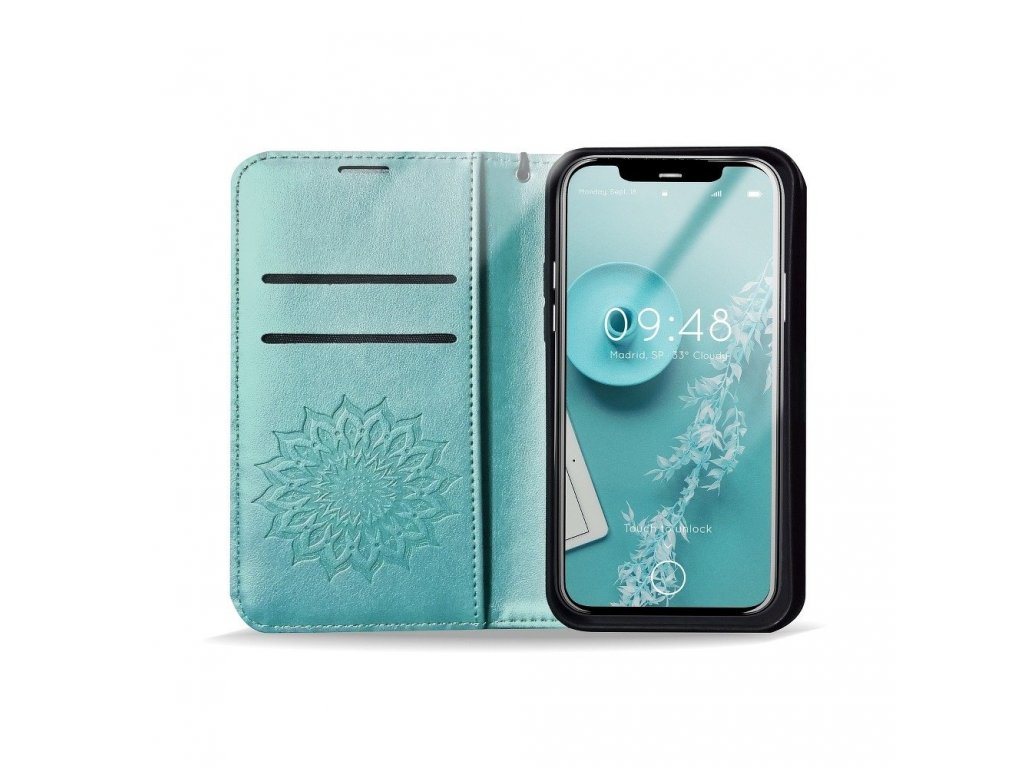 Pouzdro Forcell MEZZO Book pro SAMSUNG Galaxy A32 LTE ( 4G ) mandala green