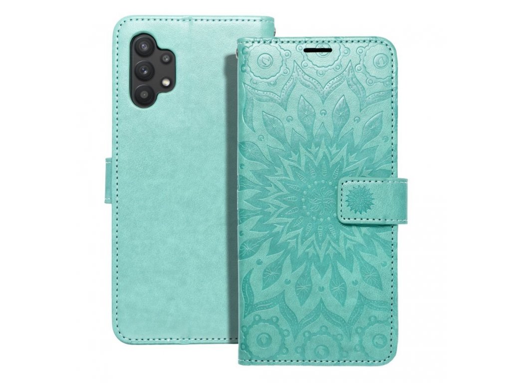 Pouzdro Forcell MEZZO Book pro SAMSUNG Galaxy A32 LTE ( 4G ) mandala green