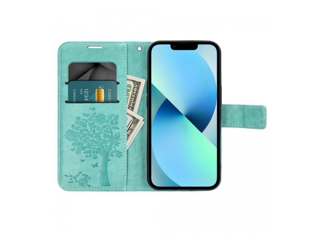 Pouzdro Forcell MEZZO Book pro SAMSUNG Galaxy A33 5G stromově zelené