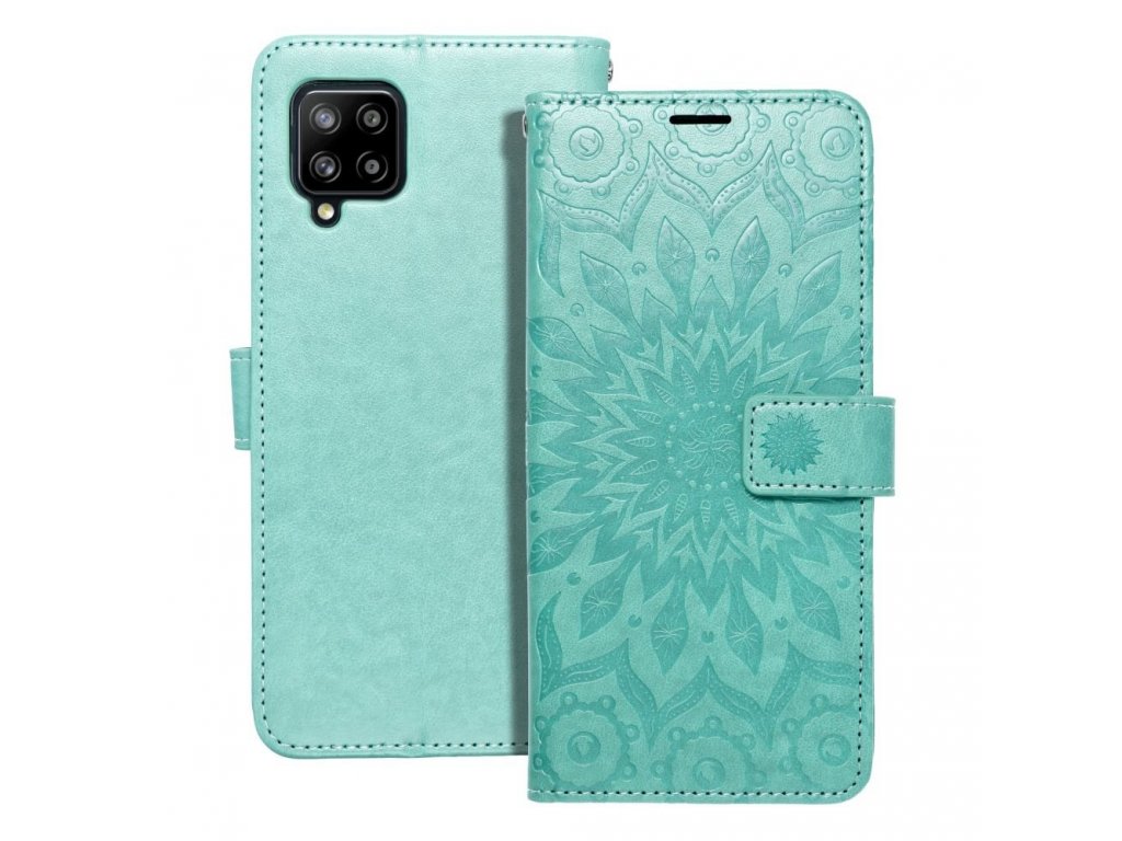 Pouzdro Forcell MEZZO Book pro SAMSUNG Galaxy A42 5G mandala zelené