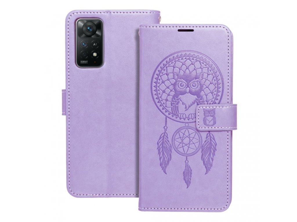 Pouzdro Forcell MEZZO Book pro XIAOMI Redmi NOTE 11 PRO / 11 PRO 5G dreamcatcher golden pink