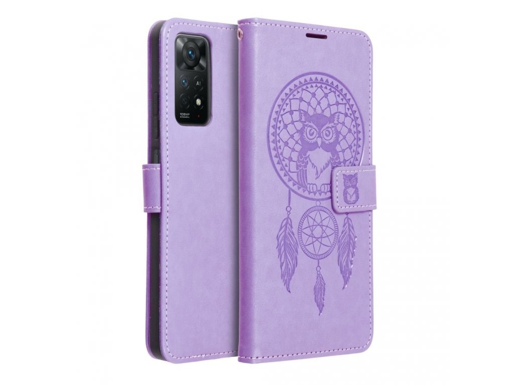 Pouzdro Forcell MEZZO Book pro XIAOMI Redmi NOTE 11 PRO / 11 PRO 5G dreamcatcher golden pink