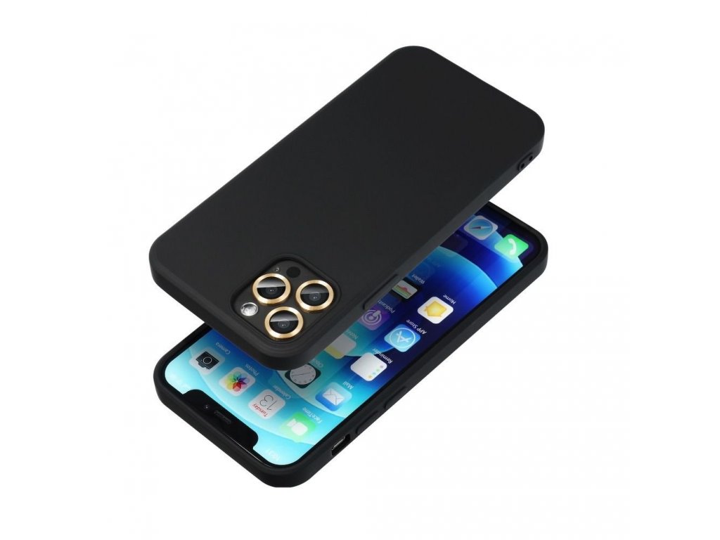 Pouzdro Forcell SILICONE LITE pro IPHONE 13 PRO MAX černé