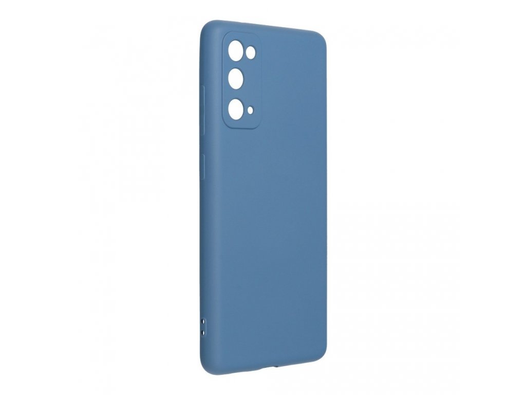 Pouzdro Forcell SILICONE LITE pro SAMSUNG Galaxy S20 FE / S20 FE 5G modré