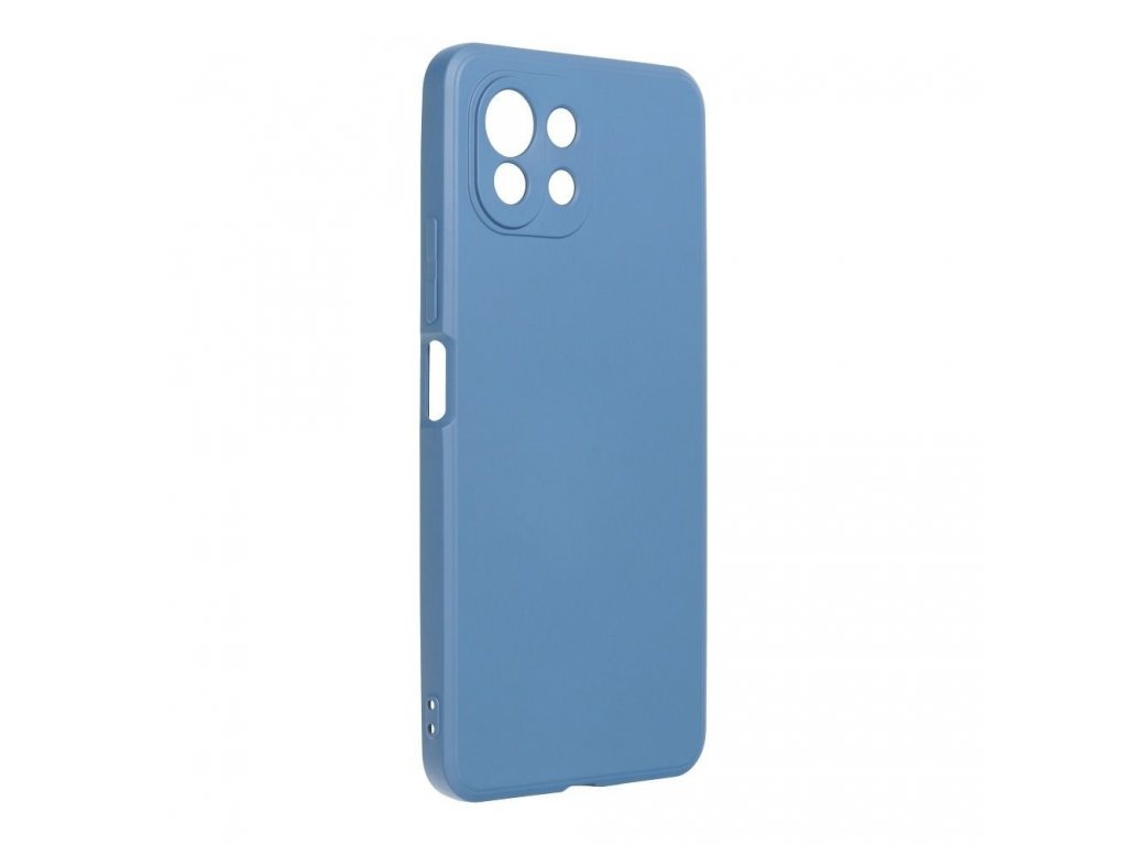 Pouzdro Forcell SILICONE LITE pro XIAOMI Mi 11 Lite 5G / Mi 11 Lite LTE ( 4G ) modré