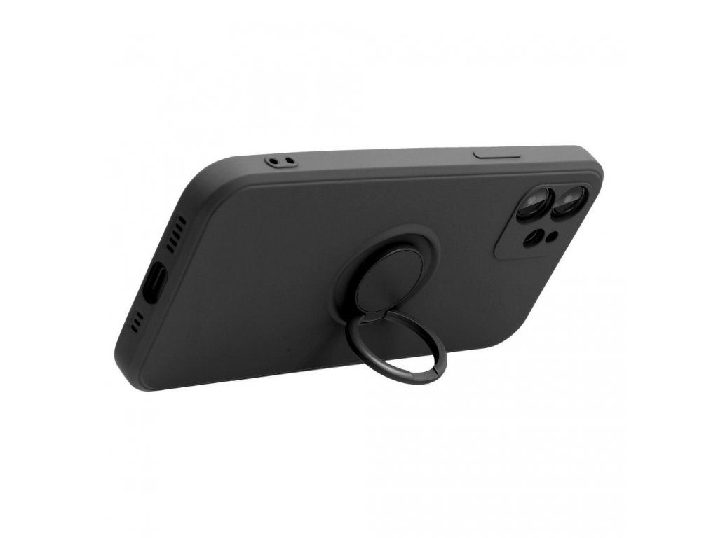 Pouzdro Forcell SILICONE RING pro XIAOMI Redmi NOTE 11 Pro / 11 Pro Plus černé