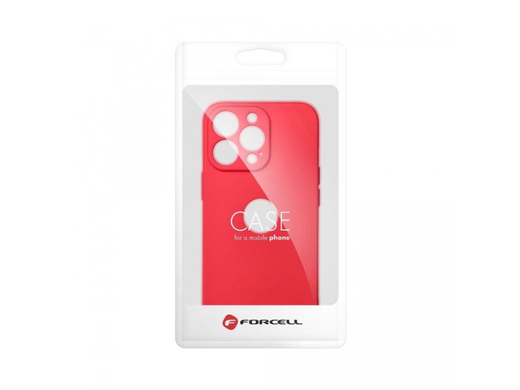 Pouzdro Forcell SOFT pro IPHONE 13 MINI červené