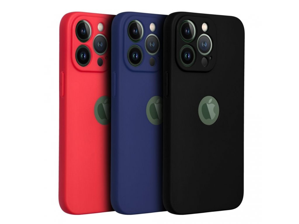 Pouzdro Forcell SOFT pro IPHONE 13 PRO tmavě modré