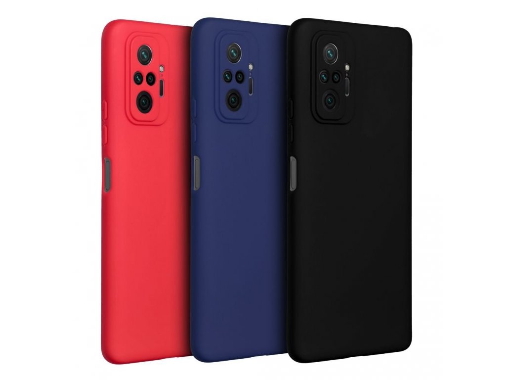 Pouzdro Forcell SOFT pro XIAOMI Redmi NOTE 10 5G červené