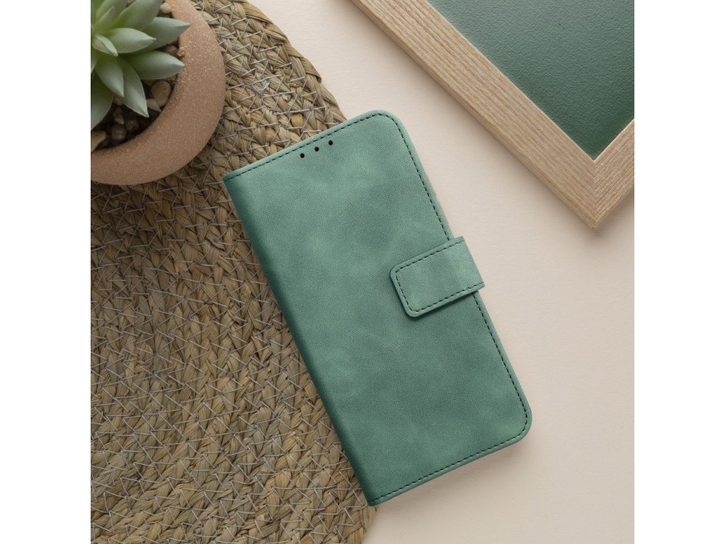 Pouzdro Forcell TENDER Book pro XIAOMI Redmi Note 10 Pro / Redmi Note 10 Pro Max zelené