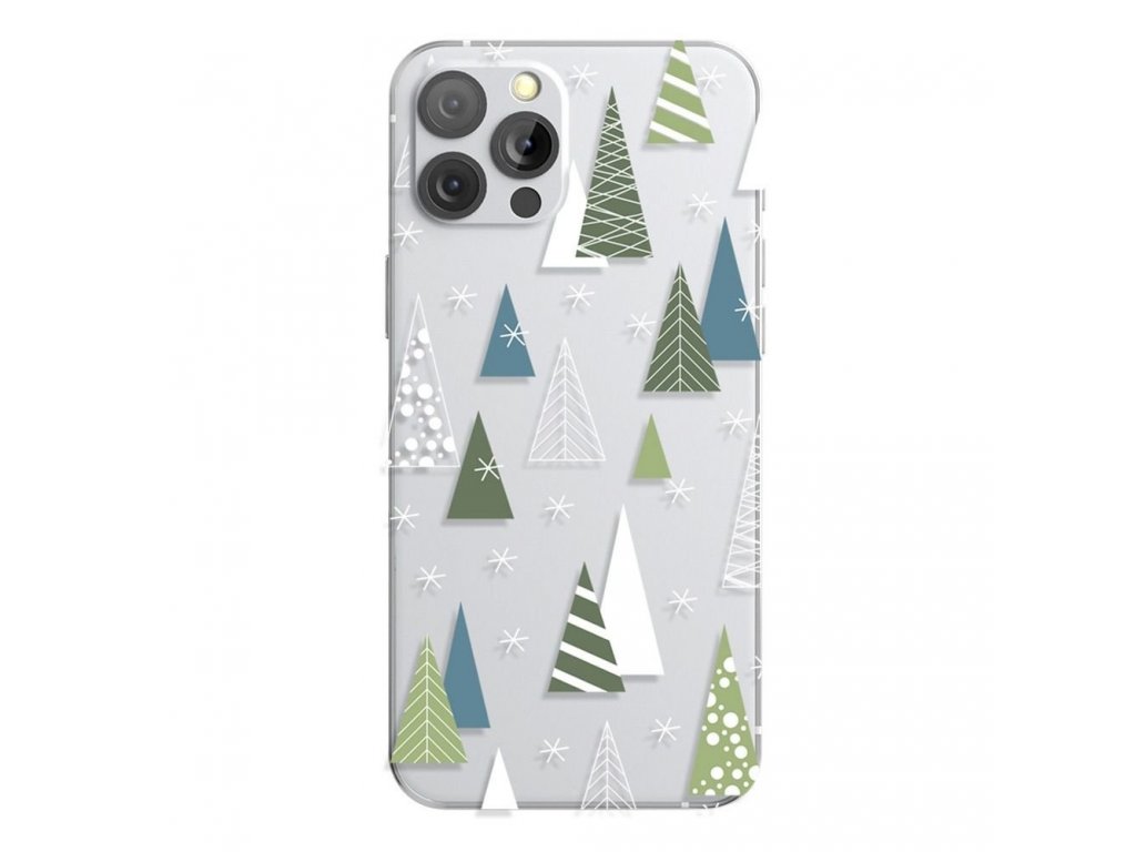 Pouzdro FORCELL WINTER 21 / 22 pro XIAOMI REDMI 9C frozen forest