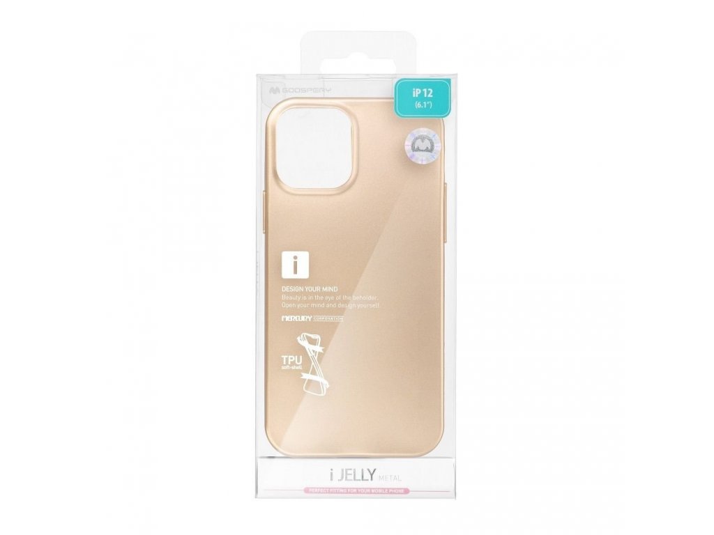 Pouzdro i-Jelly Mercury pro Samsung Galaxy A33 5G Gold