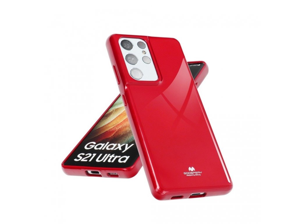 Pouzdro Jelly Mercury Samsung A32 5G červené