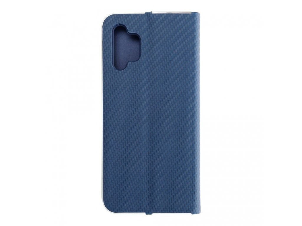 Pouzdro LUNA Book Carbon pro SAMSUNG A32 LTE ( 4G ) modré