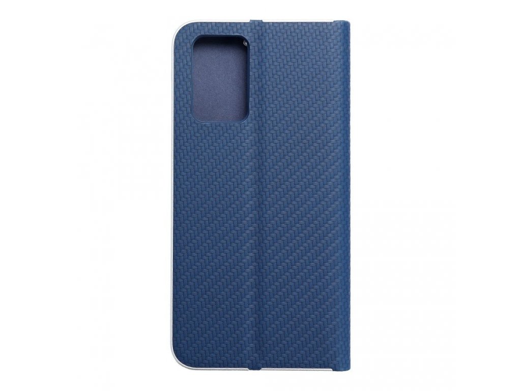 Pouzdro LUNA Book Carbon pro XIAOMI Redmi 10 modré