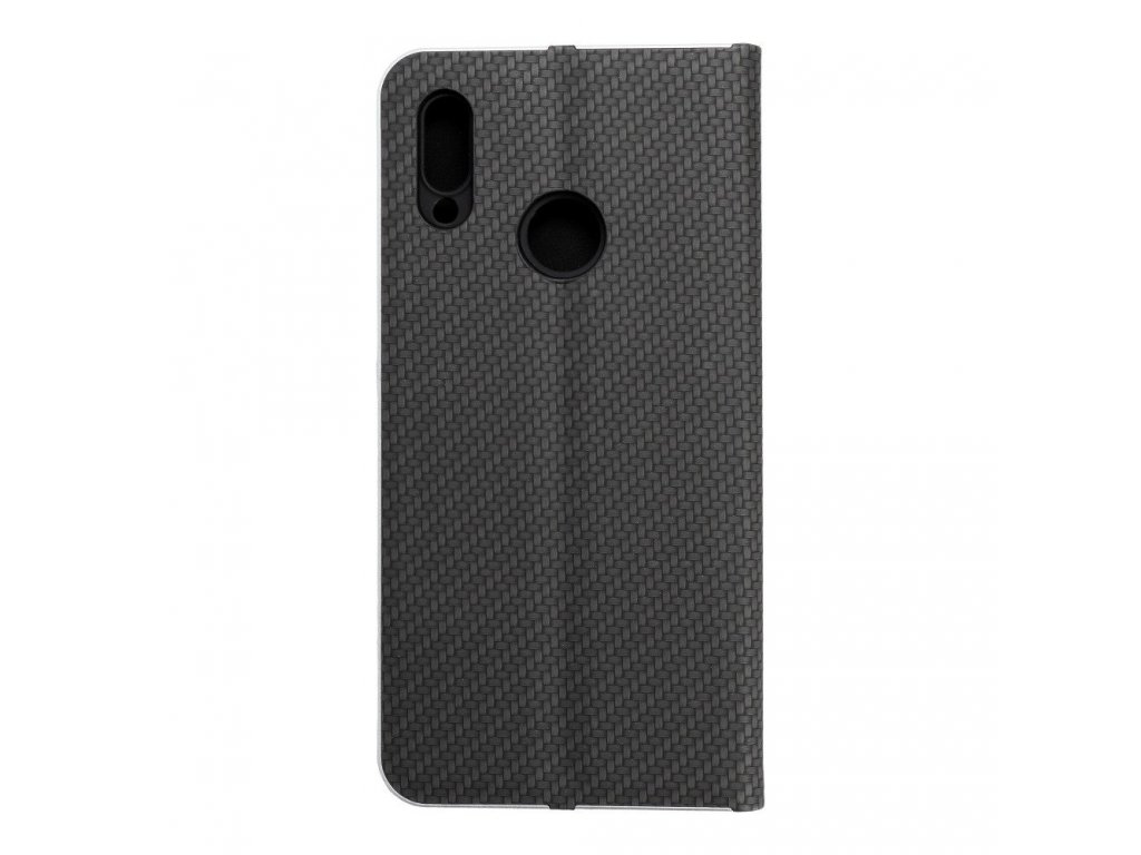 Pouzdro Luna Carbon Huawei P Smart 2019 černé