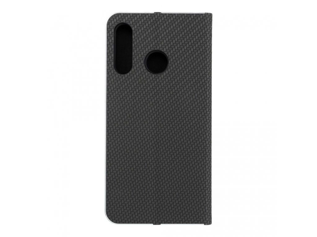 Pouzdro Luna Carbon pro Huawei P30 Lite - černé