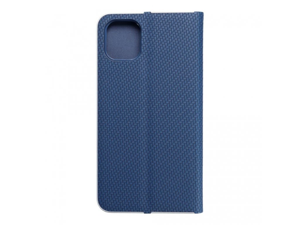 Pouzdro Luna Carbon iPhone 11 modré